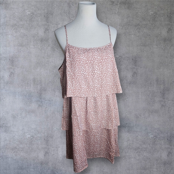 Pink Spaghetti Strap Dress With Western Vibe - Picture 1 of 8